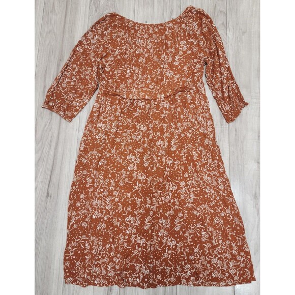 NY Collection Floral Dress Women's Size 1X - Picture 11 of 15